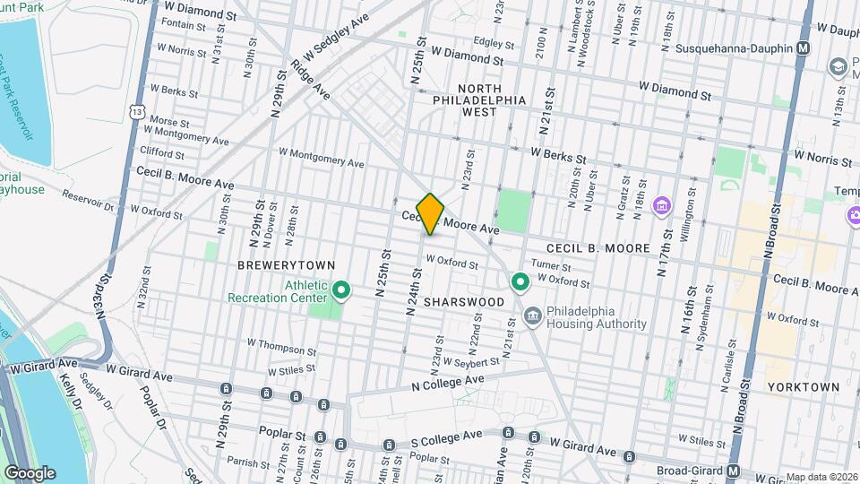 2345 Turner St Mapa y Detalles de la Ubicación