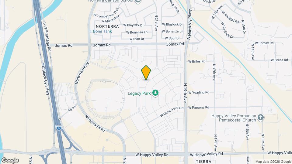 2042 W Lariat Ln Map and Location Details