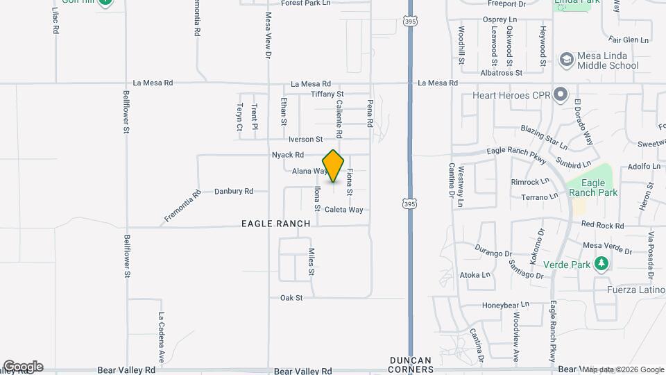 12614 Edina Ct Map and Location Details