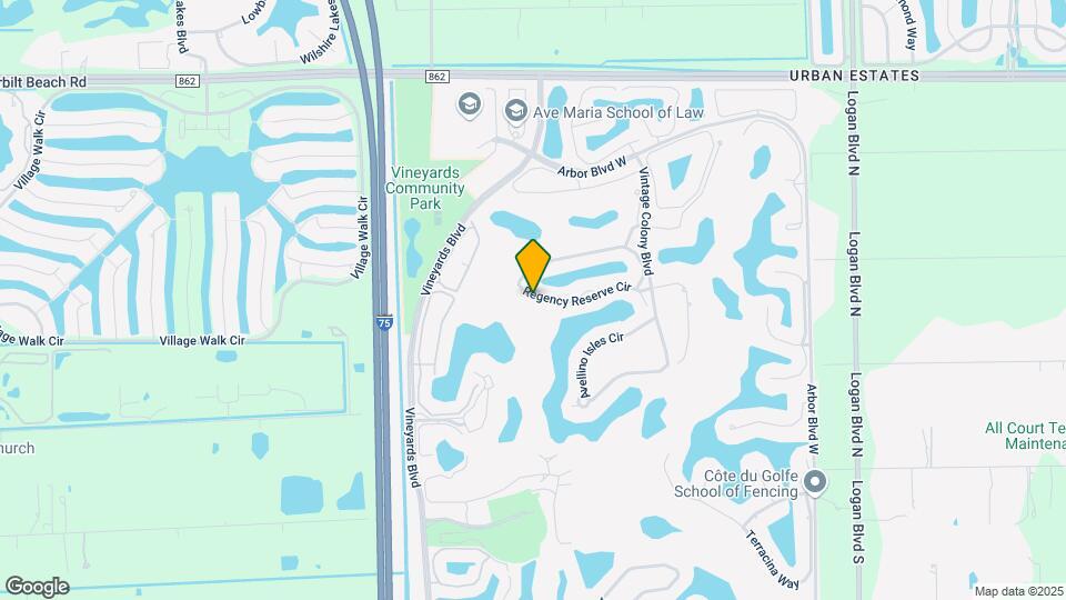 750 Regency Reserve Cir Map and Location Details