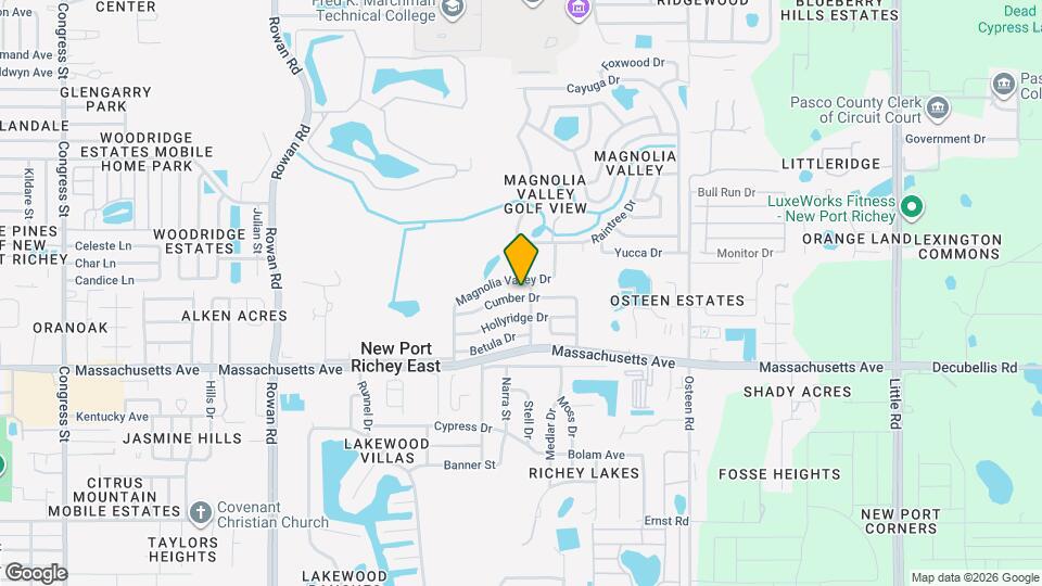 7553 Cumber Dr Map and Location Details