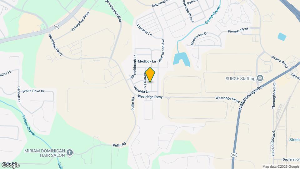 2058 Dickons Garden Ln Mapa y Detalles de la Ubicación