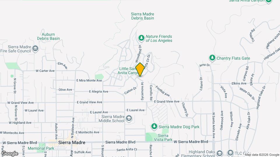 586 Los Rocas Dr Map and Location Details