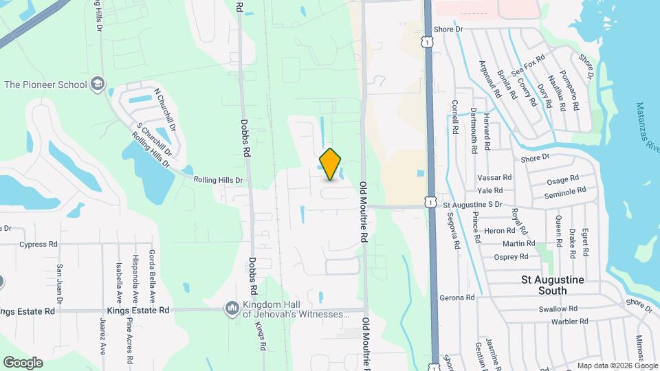 126 Moultrie Village Ln Map and Location Details