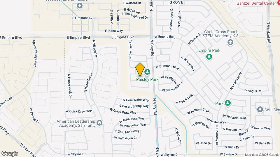 1700 W Loemann Dr Map and Location Details