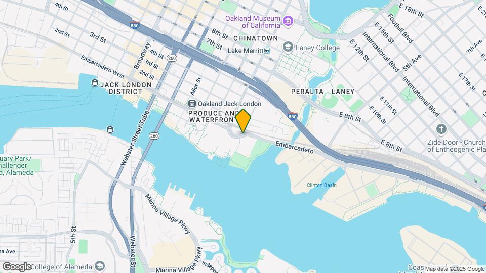 3 Embarcadero W, Unit Apt 402 Map and Location Details