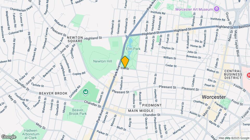 144 Elm St Mapa y Detalles de la Ubicación