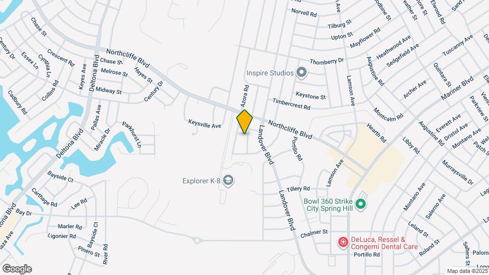 4349 Tartan Ave Map and Location Details