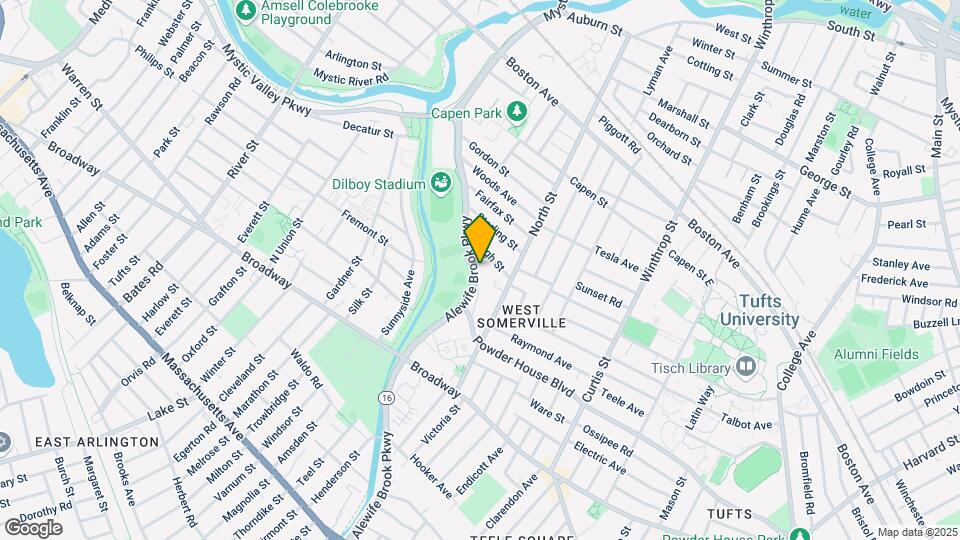 299 Alewife Brook Pky, Unit 301 Mapa y Detalles de la Ubicación