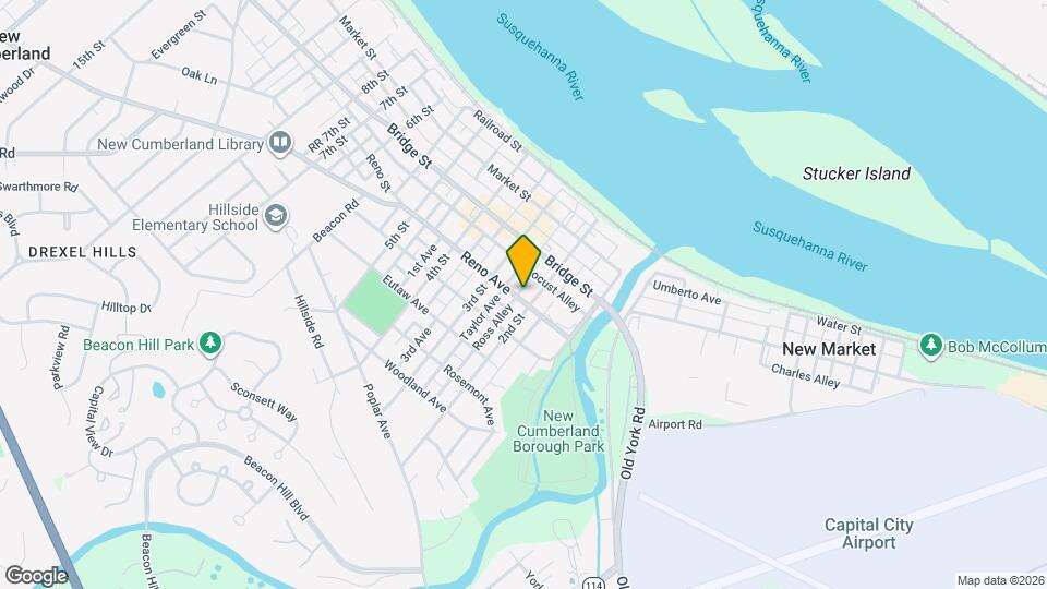 209 Reno Ave Map and Location Details