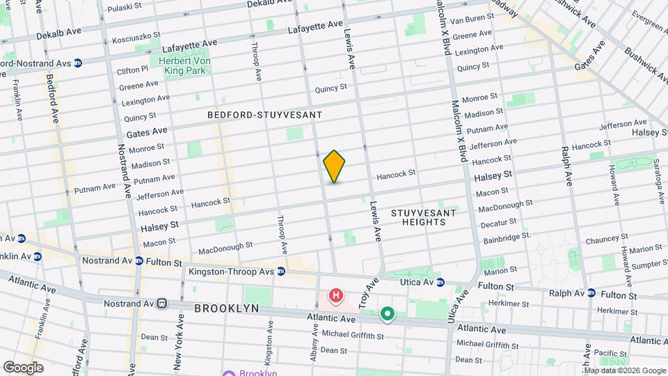 446A Hancock St, Unit #3 Map and Location Details