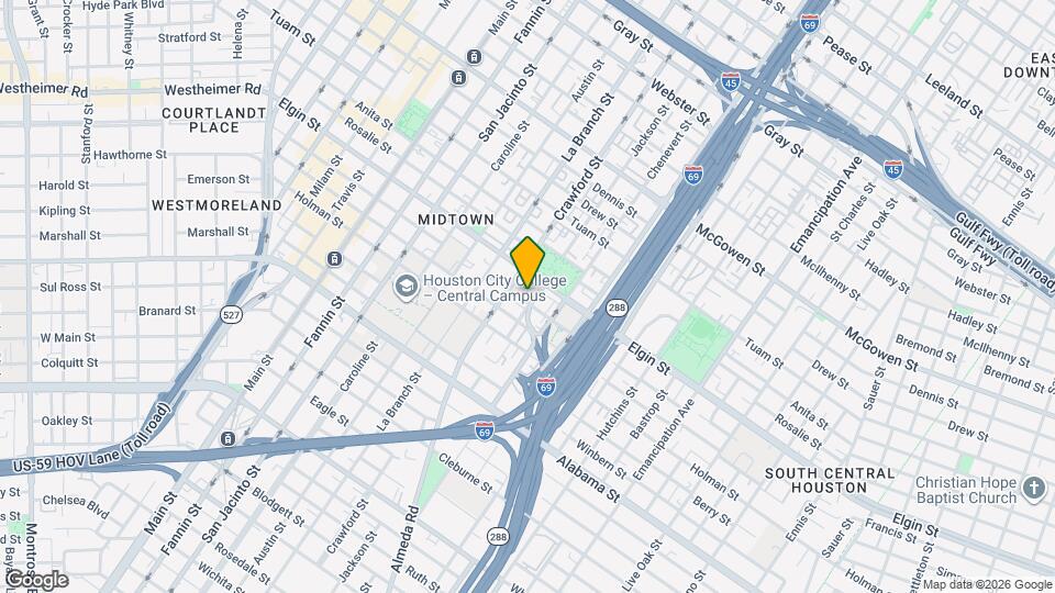 1623 Stuart St Map and Location Details