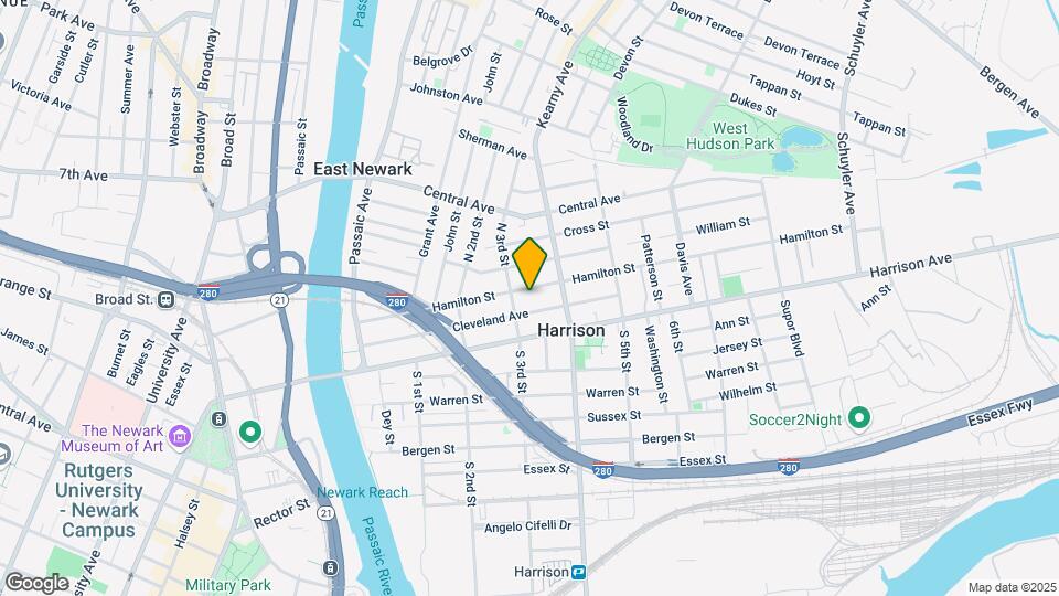 311 Hamilton St, Unit Basement Map and Location Details