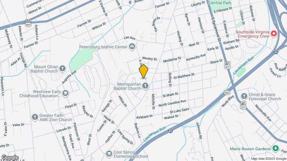 838 S Jones St Map and Location Details