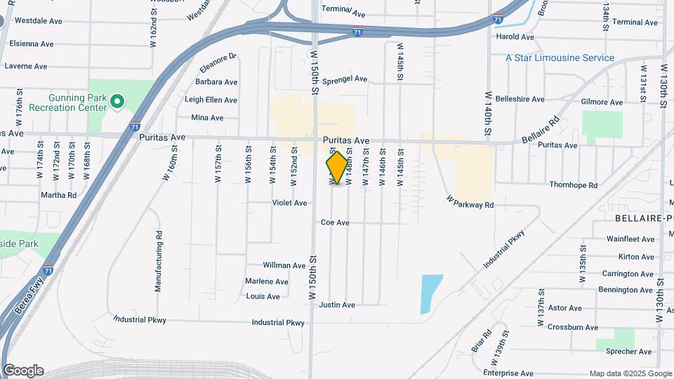 4525 W 149th St Map and Location Details