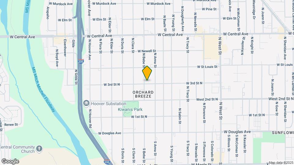 4828 W 3rd St N Map and Location Details