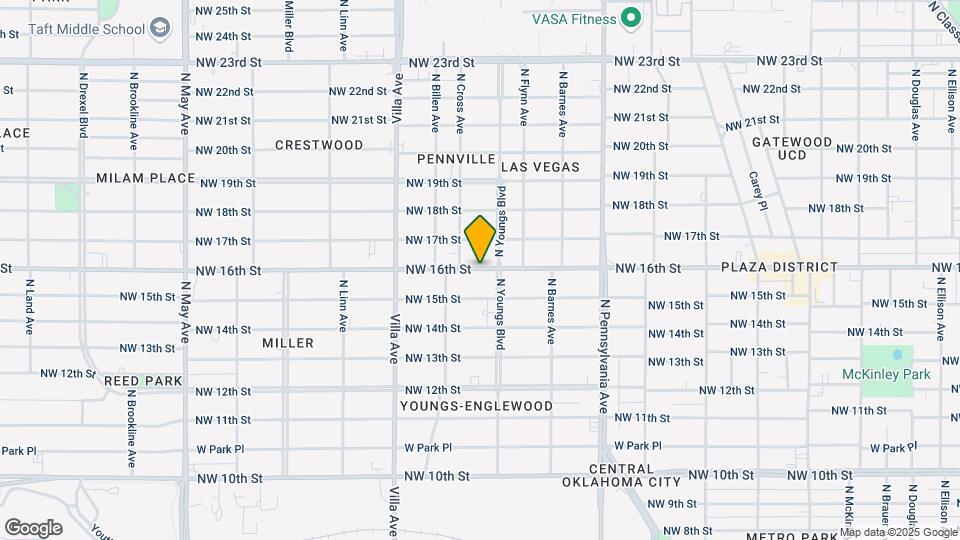 2314 NW 16th St Map and Location Details