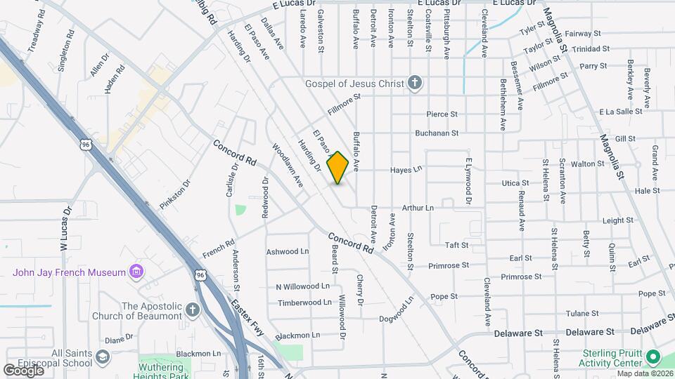 3960Harding Dr Map and Location Details