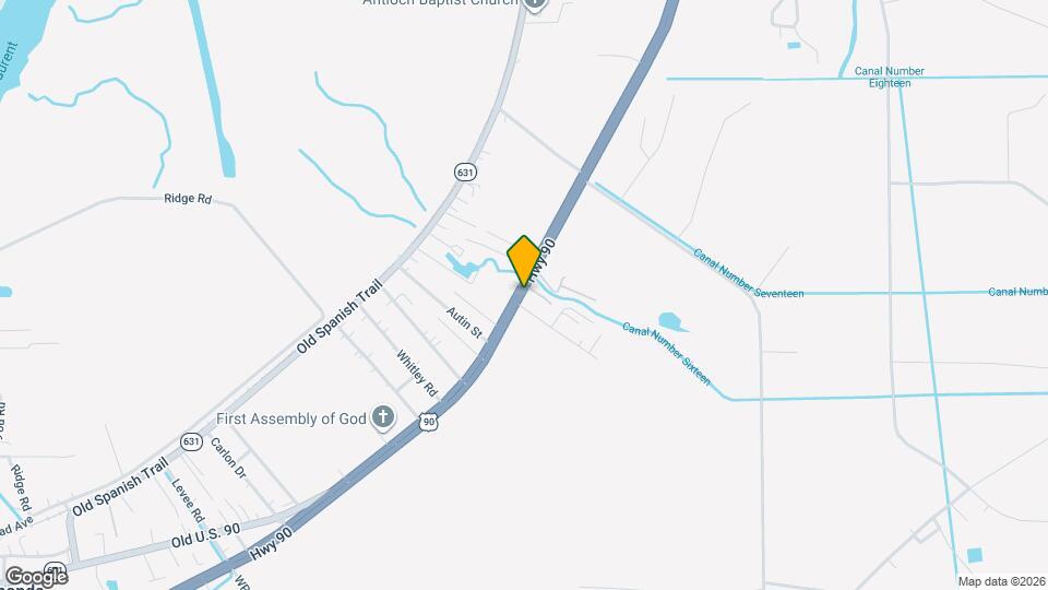 16743 US-90 Map and Location Details