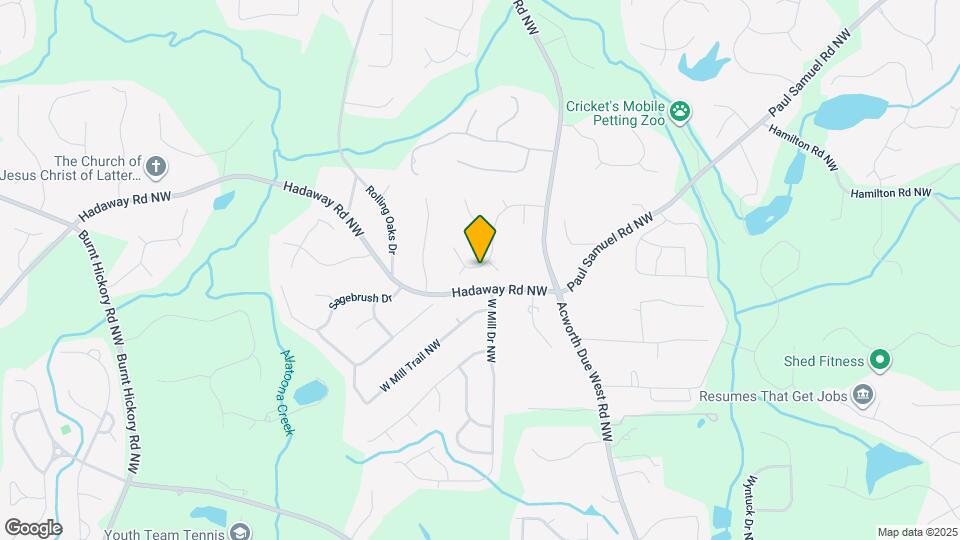 4123 Chanticleer Dr NW Map and Location Details