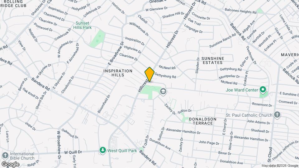 4042 City View Dr Map and Location Details