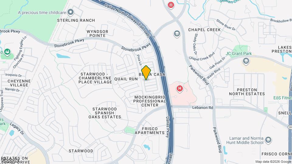 6743 Pistoia Dr Map and Location Details