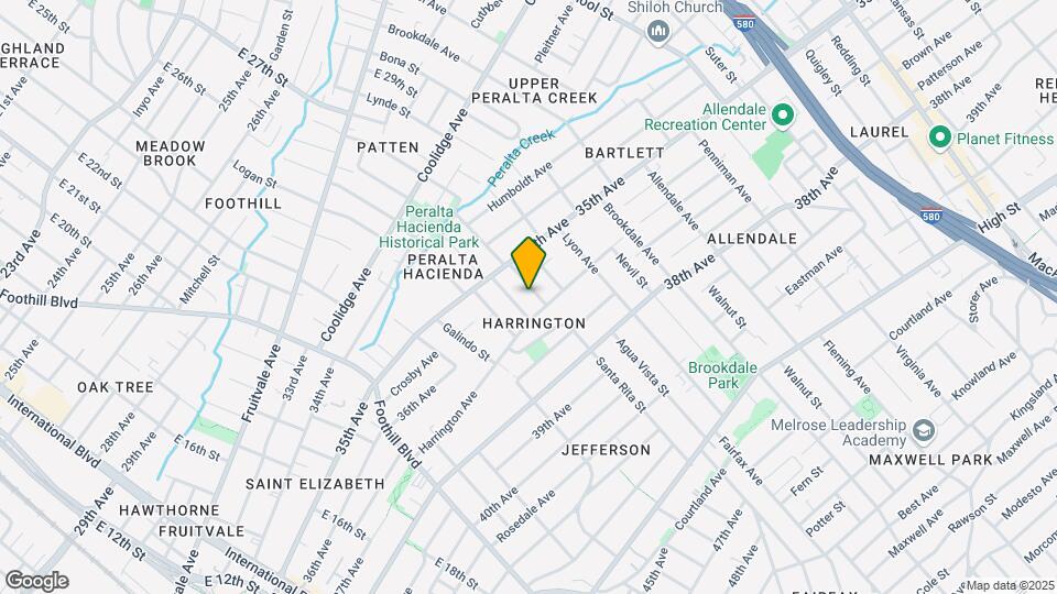 3561 Davis St Mapa y Detalles de la Ubicación