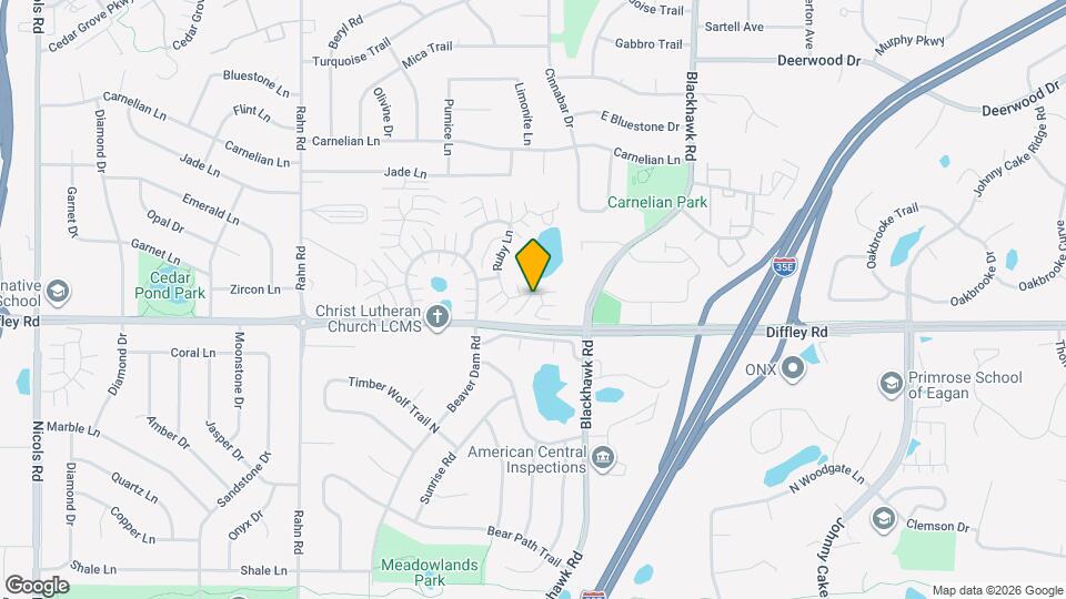 1896 Sapphire Pt Map and Location Details