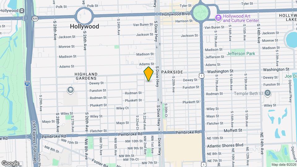 2127 Funston St Map and Location Details
