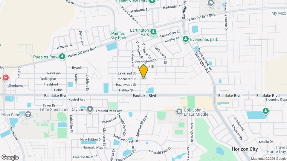 13562 Doncaster St Mapa y Detalles de la Ubicación
