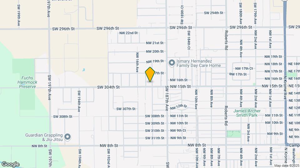 1540 NW 15th Ave-Unit -1 Map and Location Details