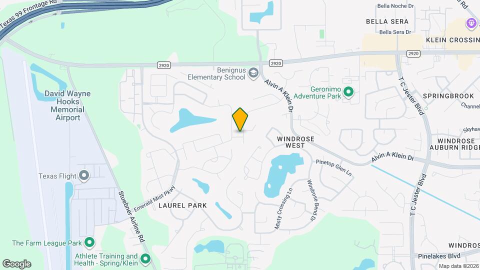 20827 Rose Crossing Ln Map and Location Details