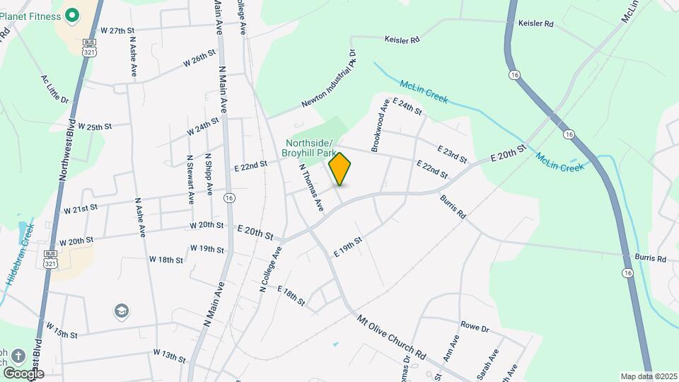 2079 N Whisnant Ave Map and Location Details
