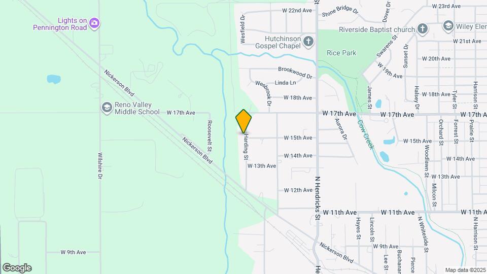 1411 Harding St Map and Location Details