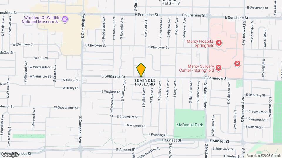 624 E Seminole St Map and Location Details