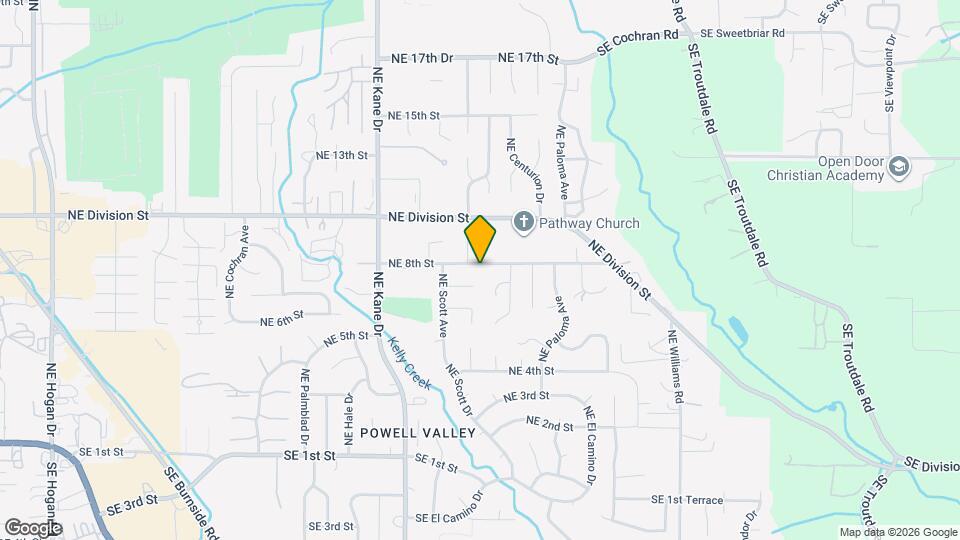 3690 NE 8th St Map and Location Details