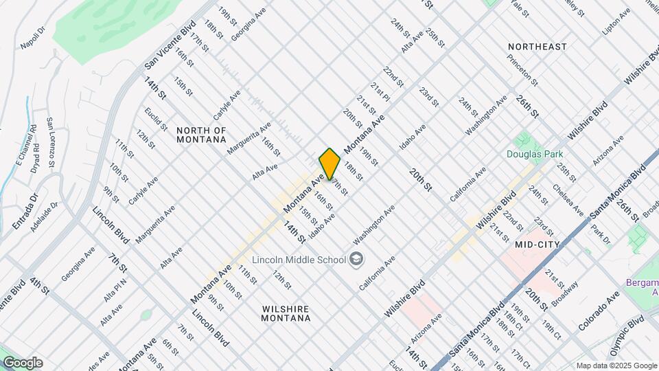 816       17th St Map and Location Details