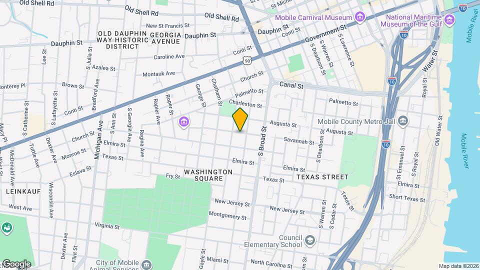 957 Savannah St Map and Location Details