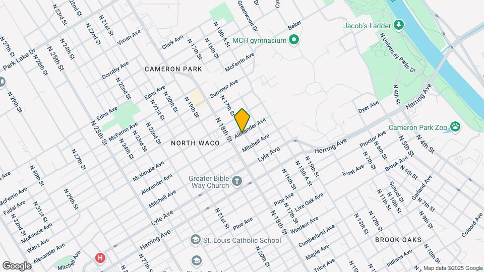 2624 N 17th St Map and Location Details