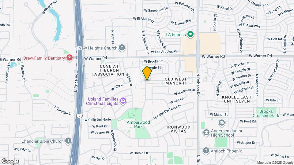 2413 W Estrella Dr Map and Location Details