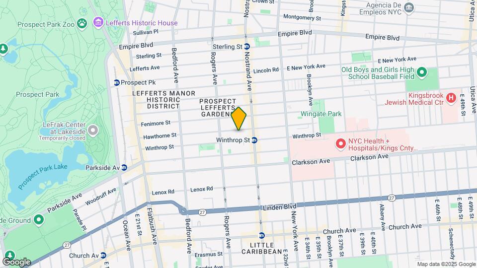 260 Hawthorne St Map and Location Details