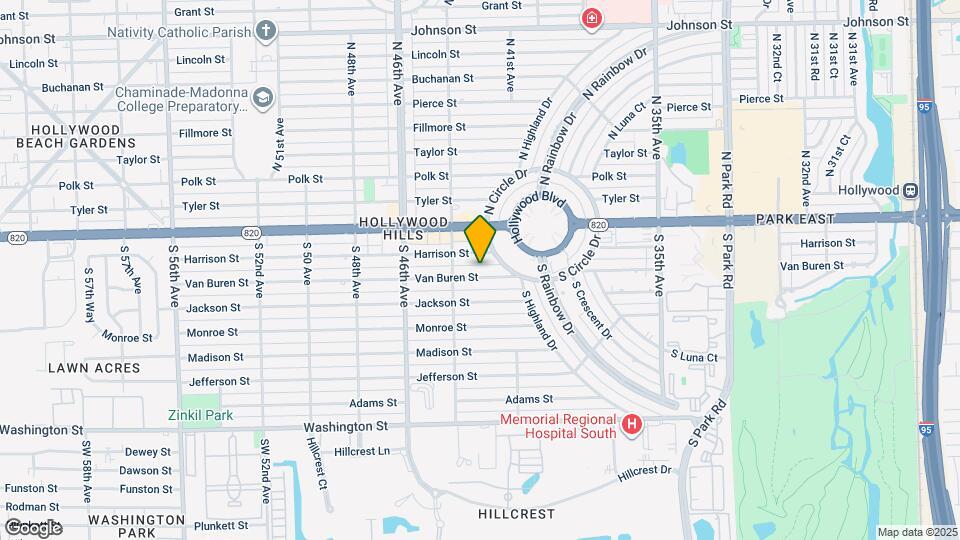 4233 Van Buren St Map and Location Details