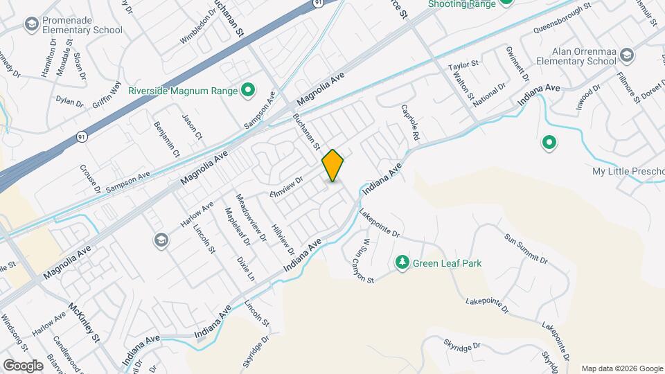 3590 Buchanan St Map and Location Details