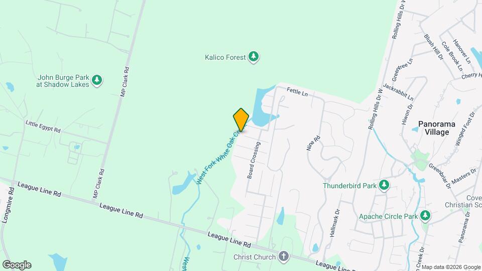 2317 Jefferson Crossing Dr Map and Location Details