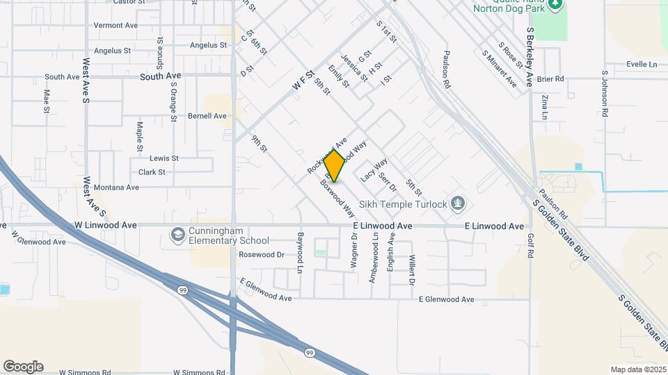 1086 Boxwood Way Map and Location Details