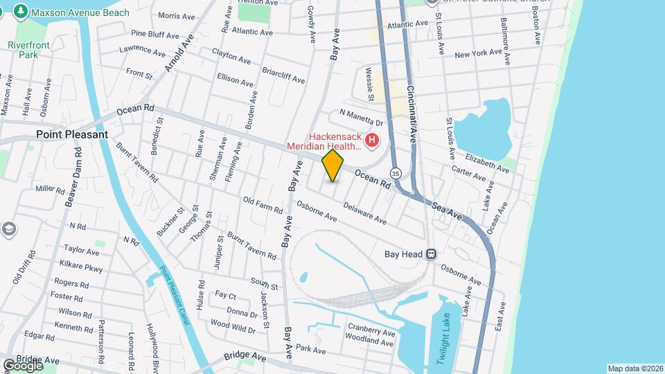 1215 Lister St Map and Location Details