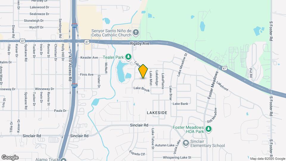 5822 Lake Wind Mapa y Detalles de la Ubicación