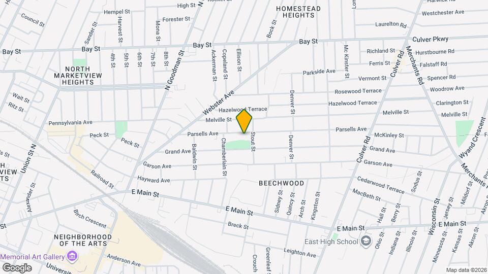 195 Parsells Ave Map and Location Details