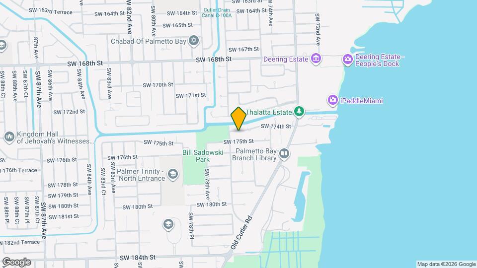 7600 SW 174th St Map and Location Details