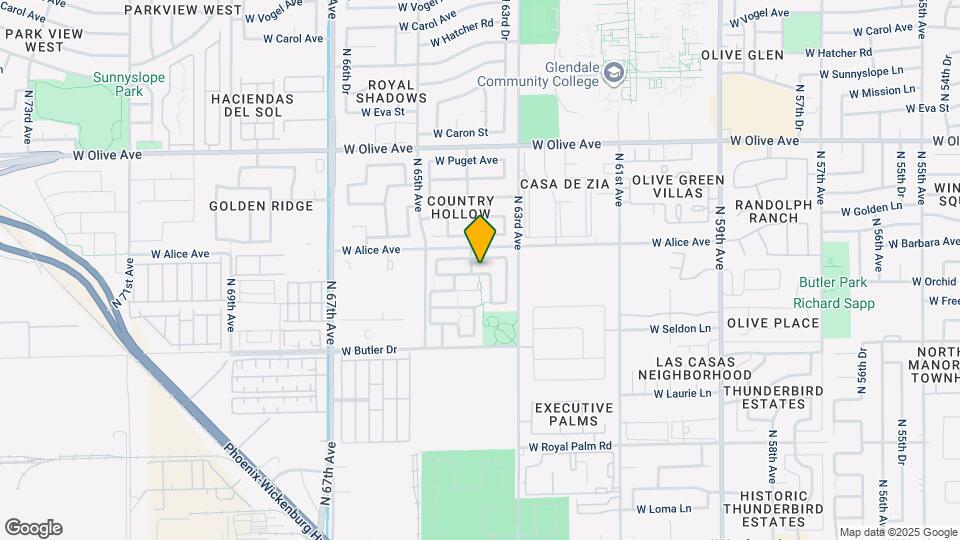 6388 W Ruth Ave Map and Location Details